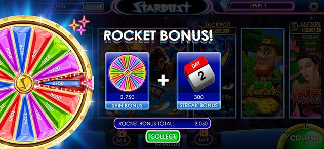 Rocket Bonus with Streak Bonus