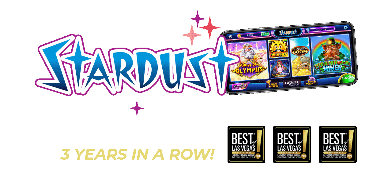 Stardust Social Casino - Voted Best Game 3 Years in a Row!